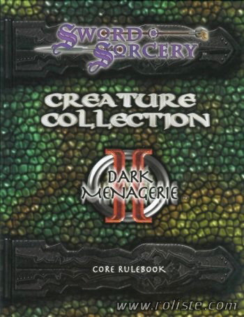 Couverture de Creature Collection 2 : Dark Menagerie