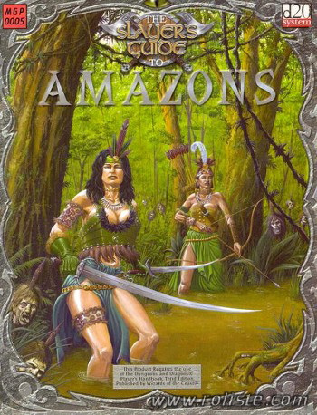 Couverture de Slayer's Guide to Amazons (The)