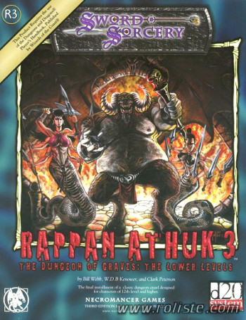 Couverture de R3 - Rappan Athuk 3