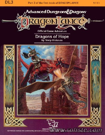 Couverture de DL3 - Dragons of Hope