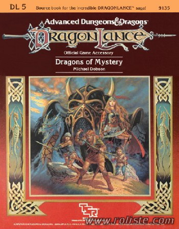 Couverture de DL5 - Dragons of Mystery
