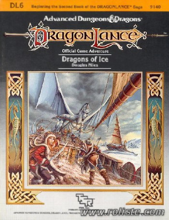 Couverture de DL6 - Dragons of Ice