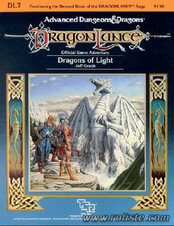 Couverture de DL7 - Dragons of Light