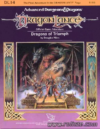 Couverture de DL14 - Dragons of Triumph