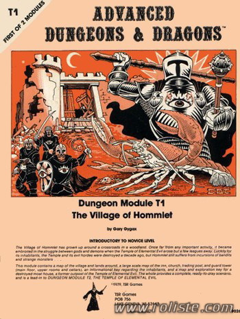 Couverture de T1 - The Village of Hommlet
