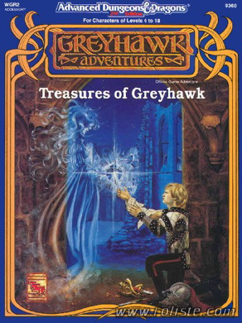 Couverture de WGR2 - Treasures of Greyhawk