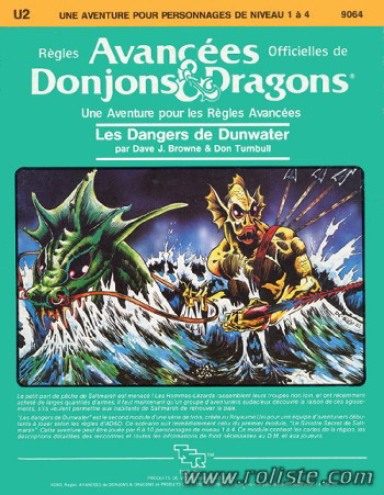 Couverture de U2 - Les Dangers de Dunwater