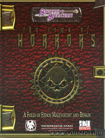 Couverture de Tome of Horrors