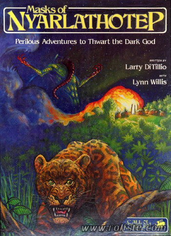 Couverture de Masks of Nyarlathotep