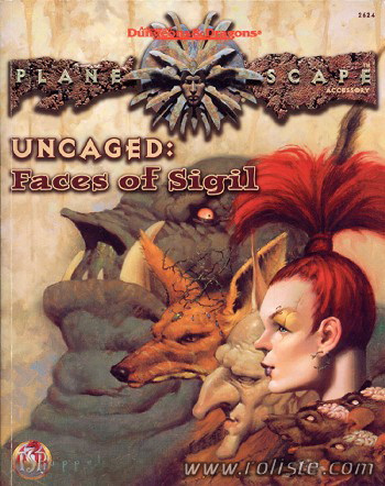 Couverture de Uncaged : Faces of Sigil