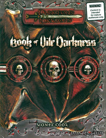 Couverture de Book of Vile Darkness