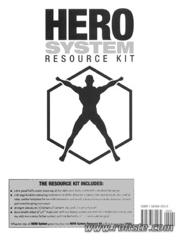 Couverture de Hero System Ressource Kit