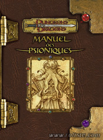 Couverture de Manuel des Psioniques