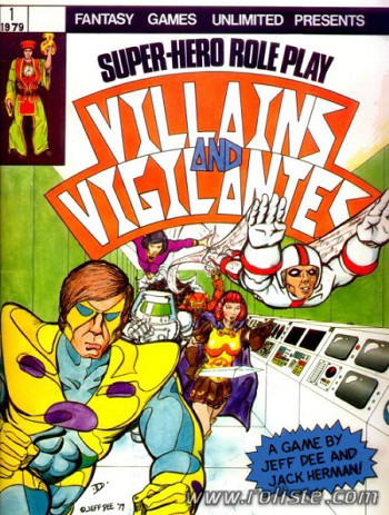 Couverture de Villains and Vigilantes