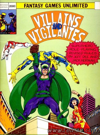 Couverture de Villains and Vigilantes