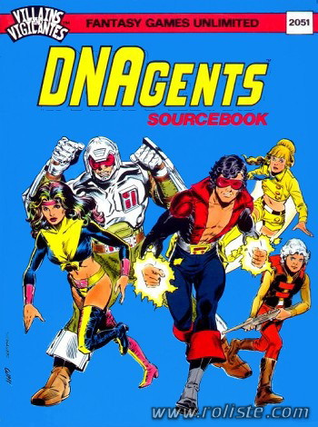 Couverture de DNAgents Sourcebook