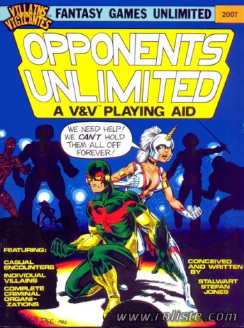 Couverture de Opponents Unlimited