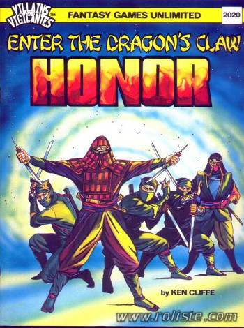 Couverture de Enter the Dragon's Claw : HONOR