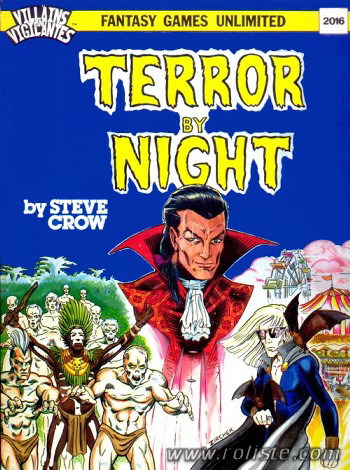 Couverture de Terror by Night