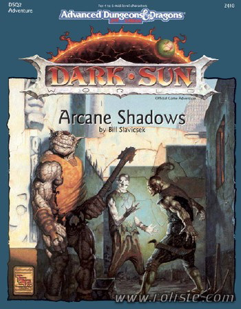 Couverture de DSQ2 - Arcane Shadows
