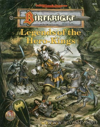Couverture de Legends of the Hero-Kings
