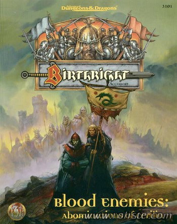 Couverture de Blood Enemies : Abominations of Cerilia