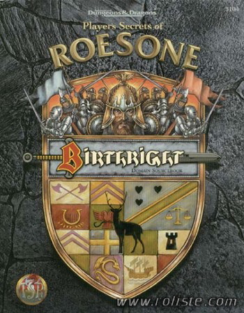 Couverture de Player's Secrets of Roesone