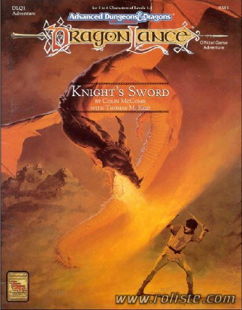Couverture de DLQ1 - Knight's Sword