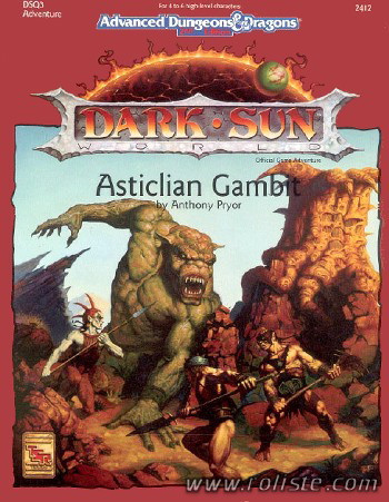 Couverture de DSQ3 - Asticlian Gambit