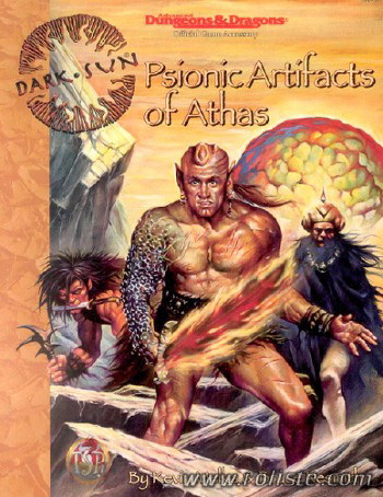 Couverture de Psionic Artifacts of Athas