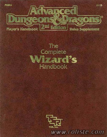 Couverture de PHBR4 - The Complete Wizard's Handbook