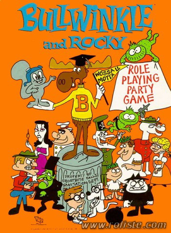 Couverture de Bullwinkle and Rocky Role-Playing Party Game