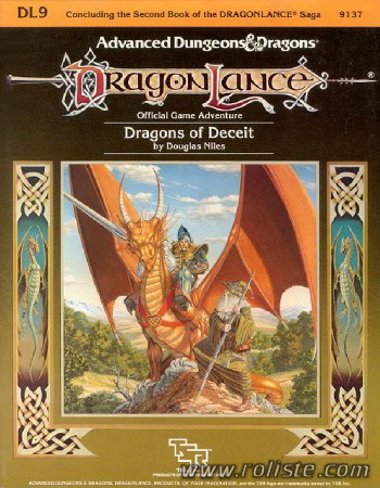 Couverture de DL9 - Dragons of Deceit