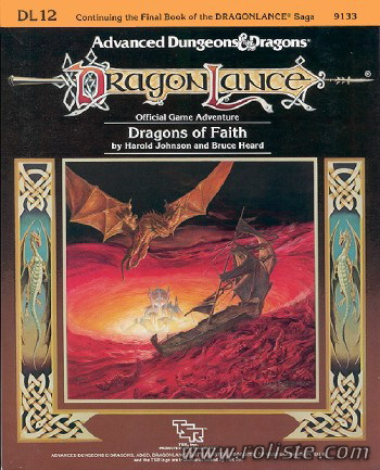 Couverture de DL12 - Dragons of Faith