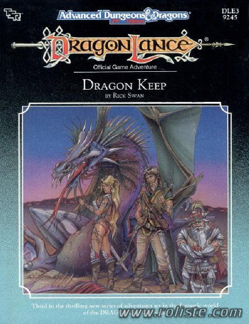 Couverture de DLE3 - Dragon Keep