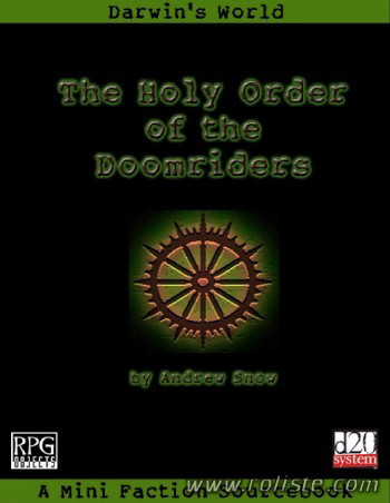Couverture de Holy Order of the Doomriders (The)