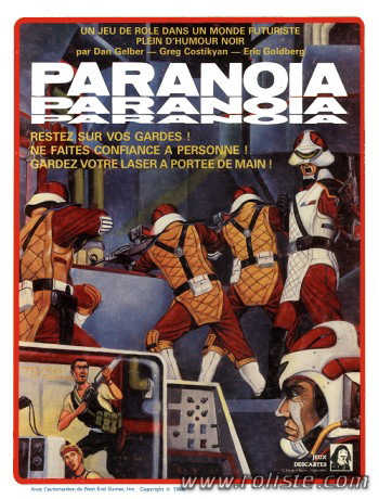 Couverture de Paranoïa