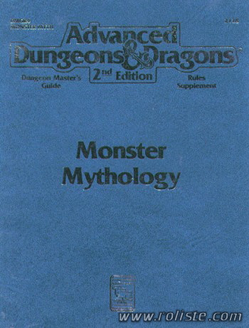 Couverture de DMGR4 - Monster Mythology