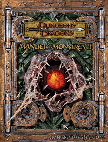 Couverture de Manuel des Monstres II