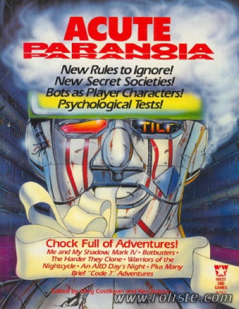 Couverture de Acute Paranoia