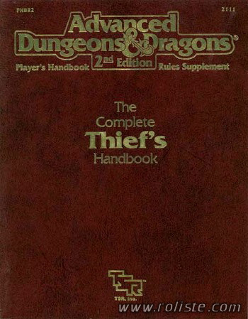 Couverture de PHBR2 - The Complete Thief's Handbook