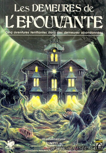 Couverture de Demeures de l'Epouvante (Les)