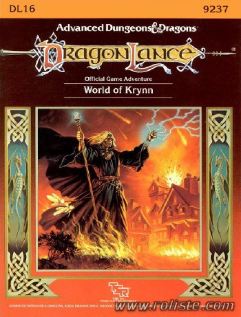 Couverture de DL16 - World of Krynn