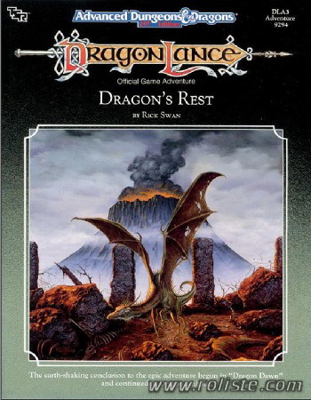 Couverture de DLA3 - Dragon's Rest