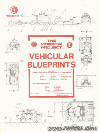 Couverture de Vehicular Blueprints Volume I