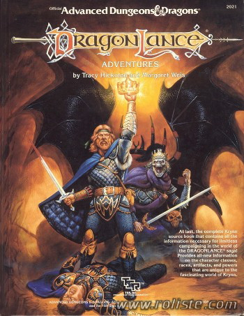 Couverture de Dragonlance Adventures
