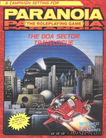 Couverture de DOA Sector Travelogue (The)