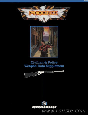 Couverture de Civilian & Police Weapon Data Supplement