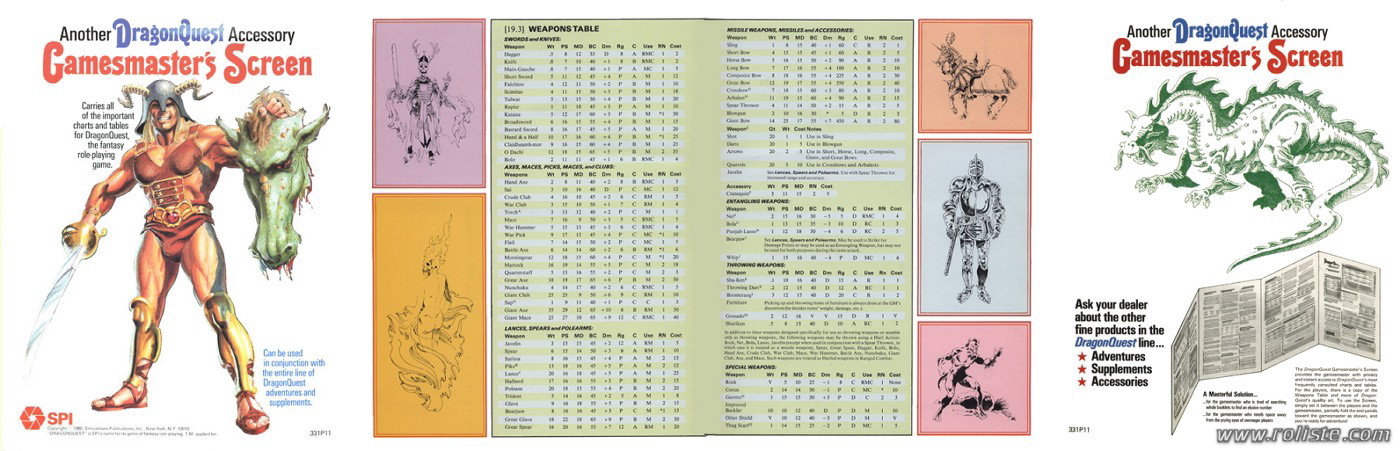 Couverture de Gamemaster's Screen