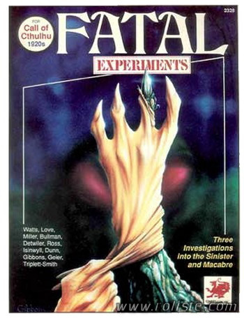 Couverture de Fatal Experiments